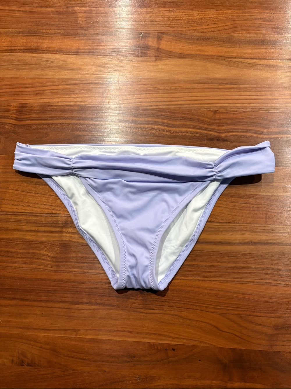 Brand New Victoria's Secret Lavender Ruched Bikini Bottom